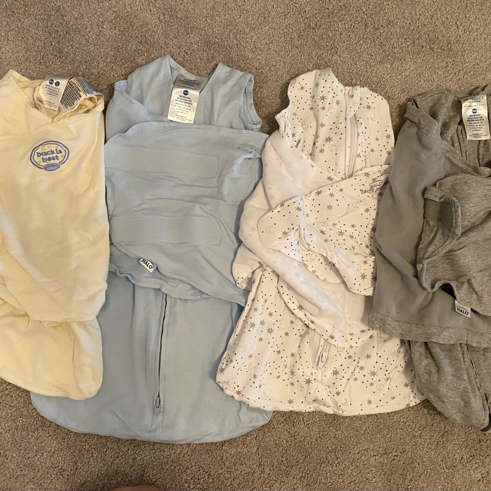 Halo newborn sleepsack bundle